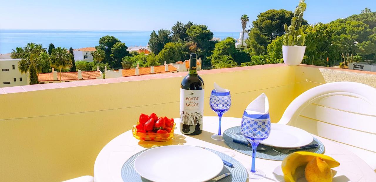 Ocean View - Fantastico Studio Em Albufeira Eksteriør billede